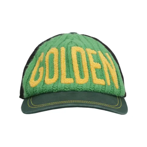 Golden Goose Baseball Caps Unisex Green/Black/Yellow