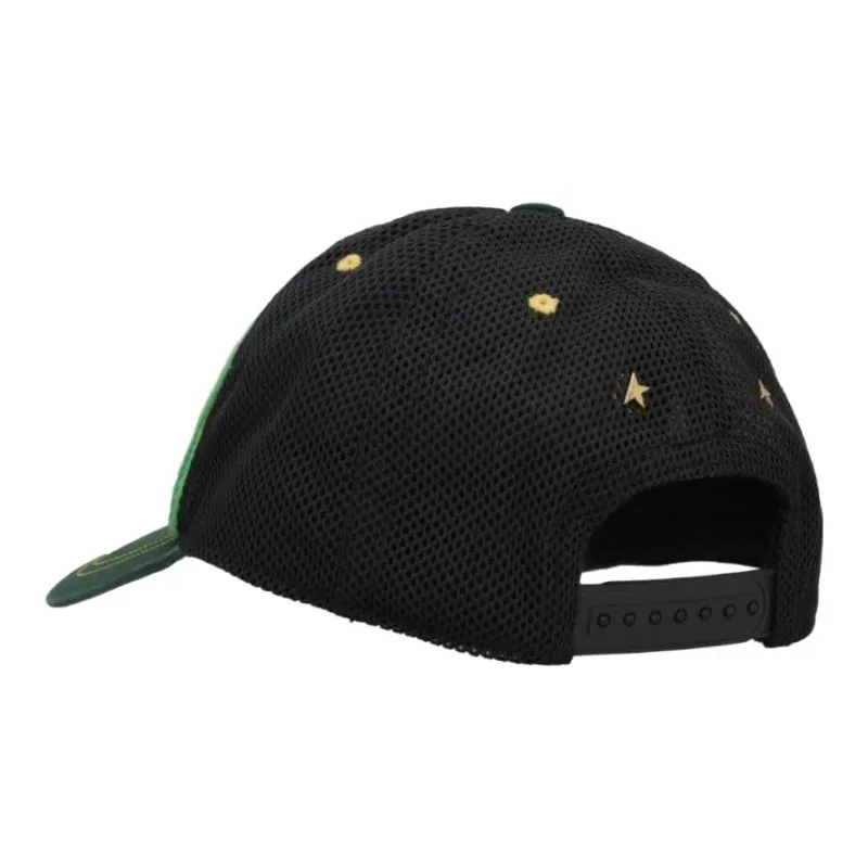 Golden Goose Baseball Caps Unisex Green/Black/Yellow-1