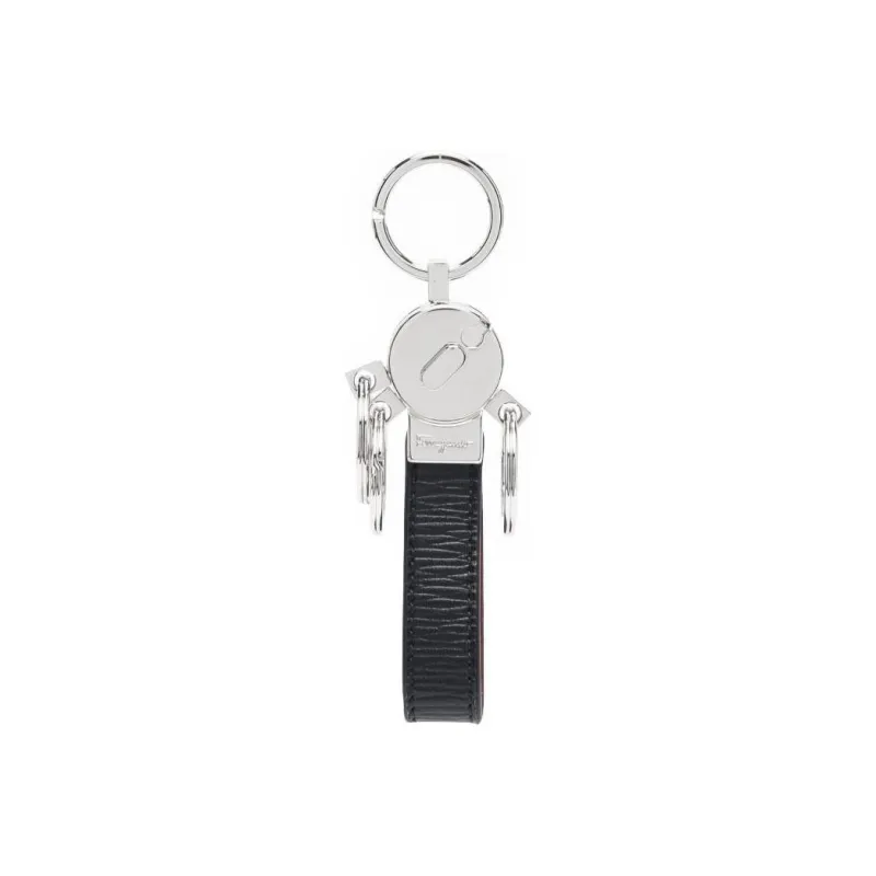 Ferragamo Calf Leather Keyring-0