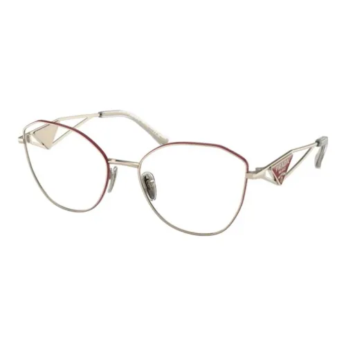 PRADA Eyeglass Frames Women's Gold