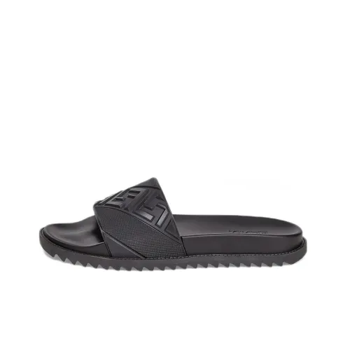 FENDI Rubber Slides Black