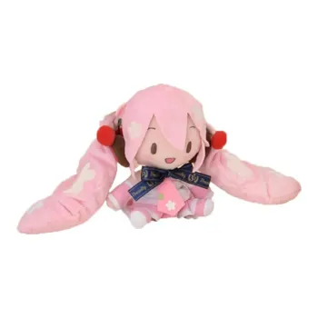 SEGA Hatsune Miku Preciality Collection Sakura Hatsune Dolls Plush Doll 13cm High