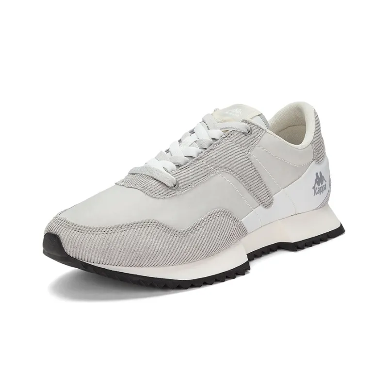 Kappa Anti Slip And Wear Resistant Lightweight Low Top Casual Running Shoes Unisex Gray-2