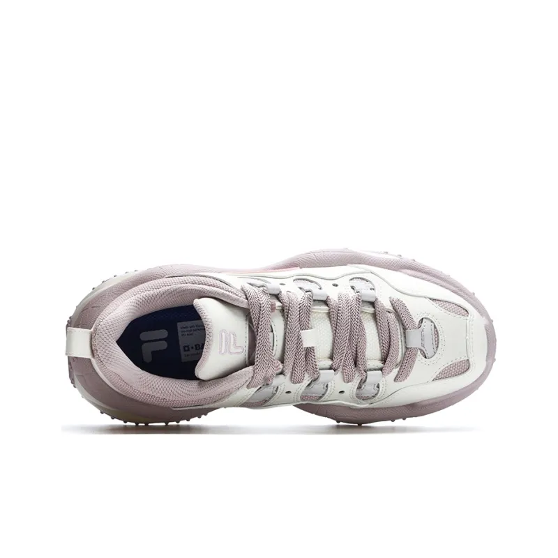 FILA FUSION QD96 Athletic Shoes 'White Purple' Women's-2
