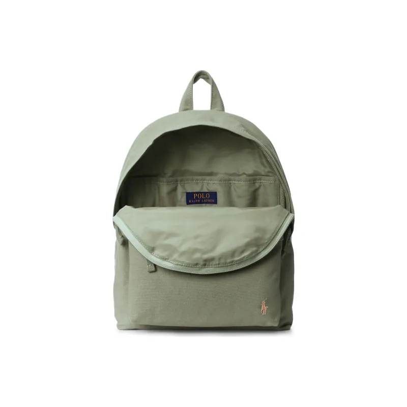 Polo Ralph Lauren Cotton Canvas Backpack Regular Men's Light Green-3