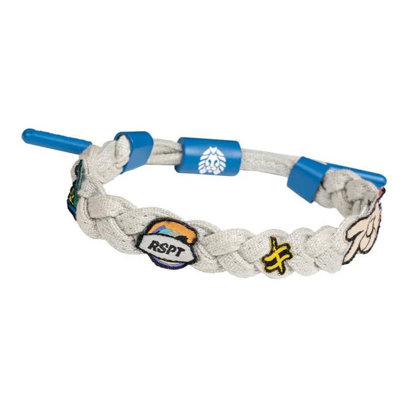 Rastaclat Alloy Small Lion Woven Bracelet Cord Unisex-3