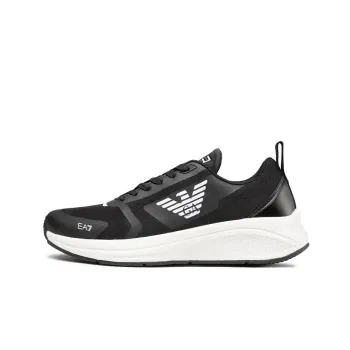 EMPORIO ARMANI EA7 Cushioning Low Top Sports Casual Shoes Unisex Black