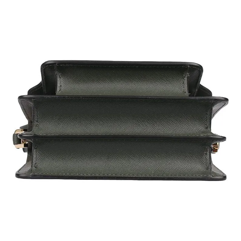 MARNI Trunk Cow Leather Crossbody Bag Shoulder Bag Mini Women's Forest Color-3