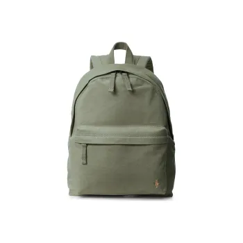 Polo Ralph Lauren Cotton Canvas Backpack Regular Men's Light Green