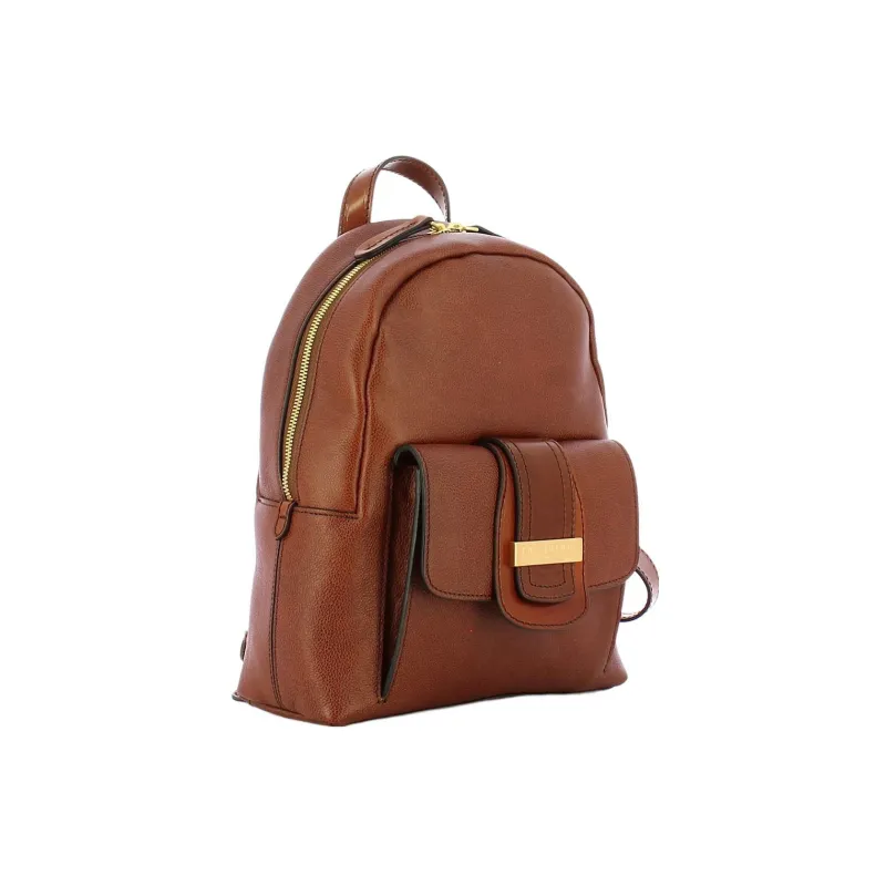 THE BRIDGE Leather Backpack Women's Brown-1