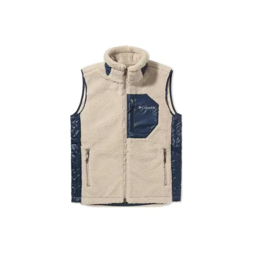 Columbia Vests Men Apricot