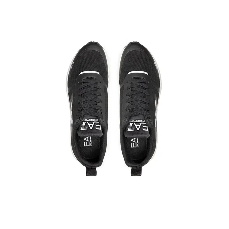 EMPORIO ARMANI EA7 Cushioning Low Top Sports Casual Shoes Unisex Black-4