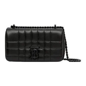 Burberry Lola Bag Lambskin Camera Bags Crossbody Bag Shoulder Bag Women's Black