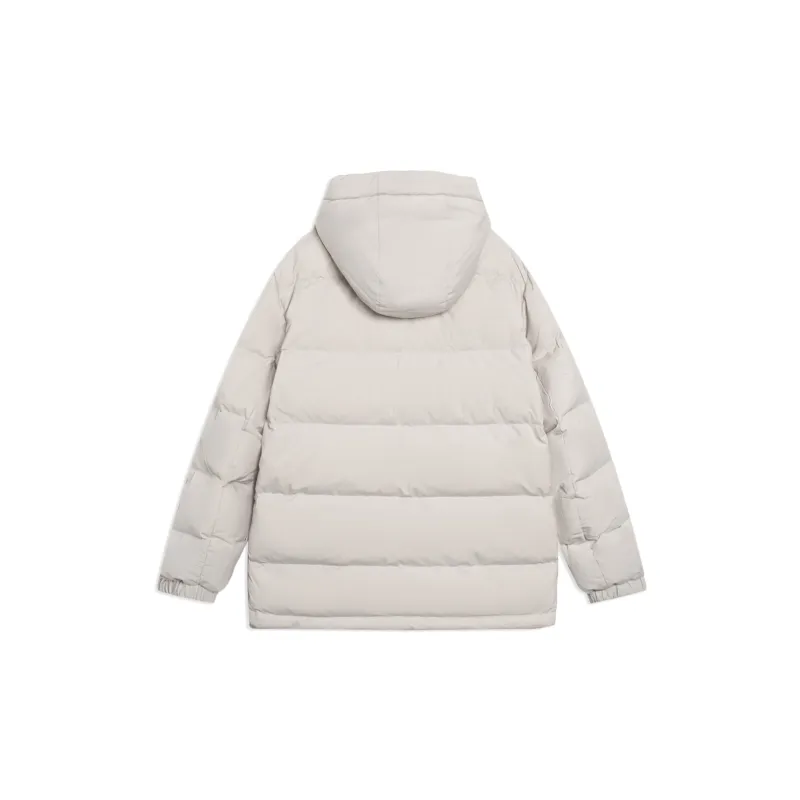 LiNing Fitness Series Down Jacket Men's Bellflower Grey-1