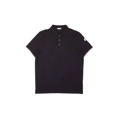 Moncler Polo Shirts Men Black