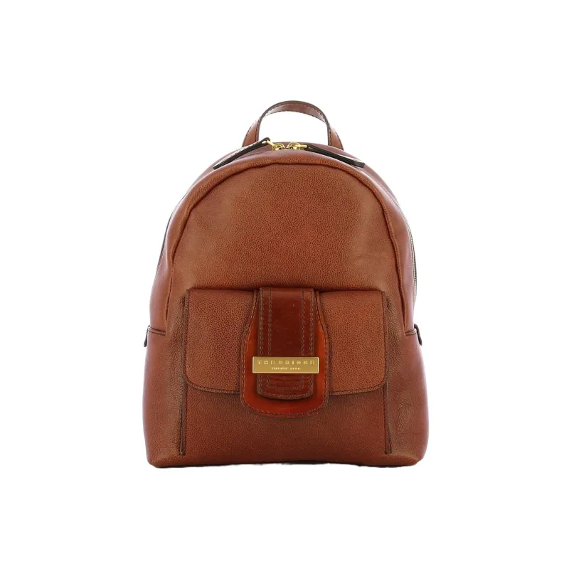 THE BRIDGE Leather Backpack Women's Brown-0