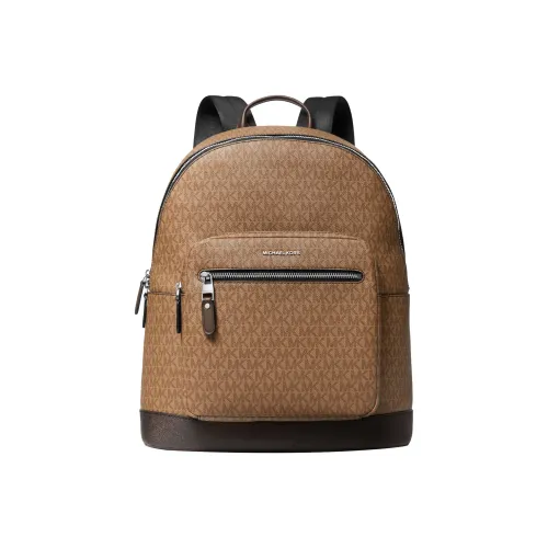 MICHAEL KORS Hudson Polyester Backpack Men's Brown