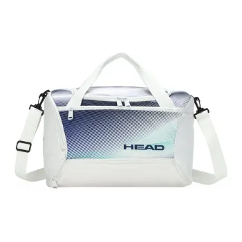 HEAD Fabric Travel Bag Handbag Shoulder Bag Crossbody Bag Large Size Unisex White/Black/Light Purple