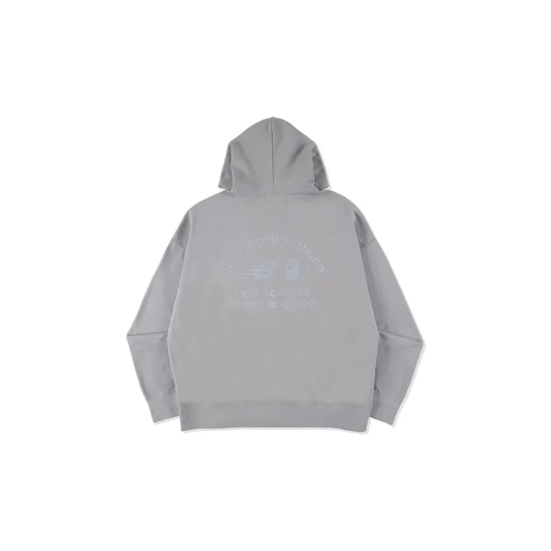 Bape X New Balance Ape Head Reflective Hoodie-3