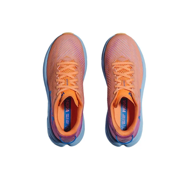 HOKA ONE ONE Rincon 3 Wide 'Orange Cyclamen' Women's-4