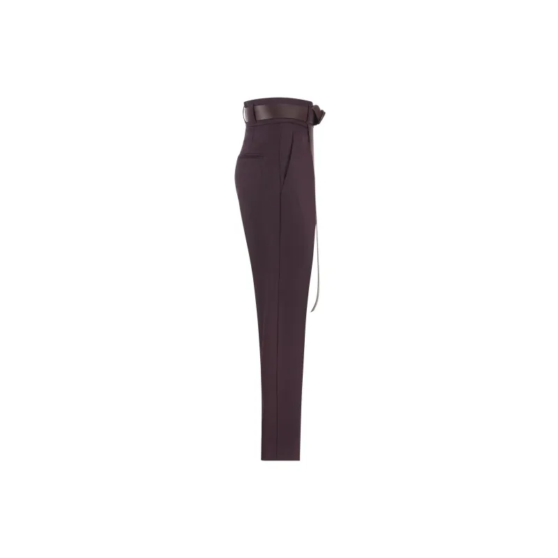 MaxMara Studio Belted Pleated Pants-2