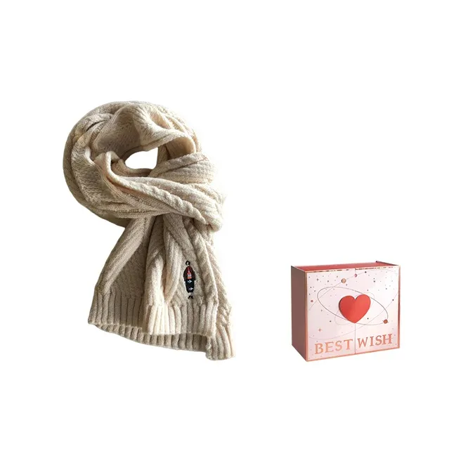 DAISY BEAUTY Knit Scarves Unisex-3