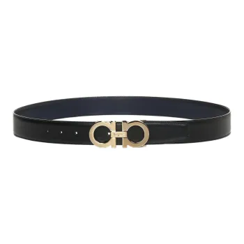 FERRAGAMO Pin Buckle Minimalist Style Casual Men's Width  3.5cm