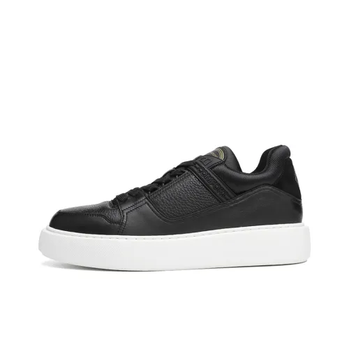 CHARRIOL Skateboard Shoes Men Low-Top Black