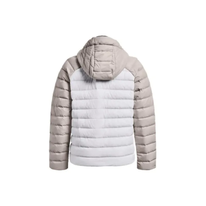 Under Armour Hooded Fitted Moderate Regular Edition Down Jacket Women's Gray-1