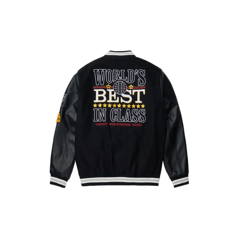 Carhartt WIP Baseball Jerseys Unisex Black-1