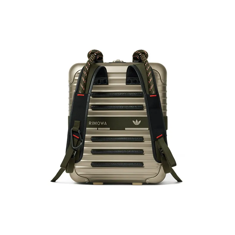 RIMOWA Adidas Collaboration Backpack Unisex Gold-3