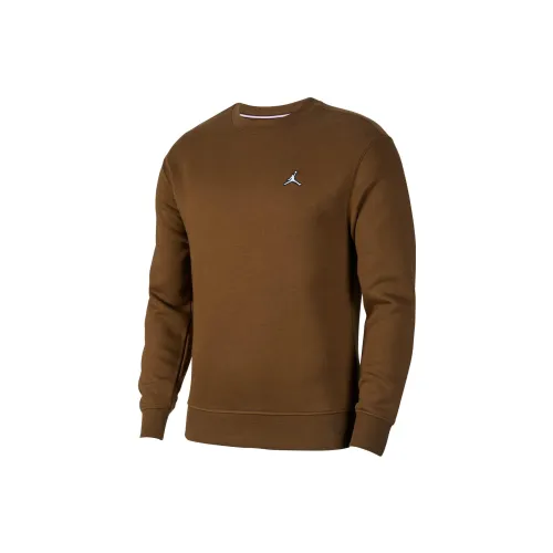 Air Jordan Fleece Sweatshirts Men Light Olive Green