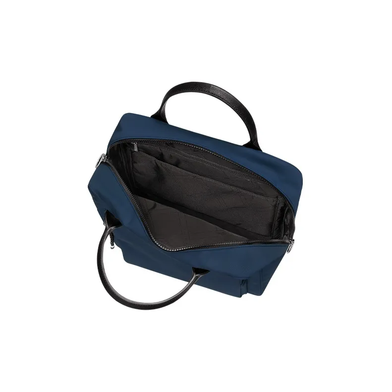 LONGCHAMP Le Pliage Energy Cow Leather Trim Backpack Men's Navy-3