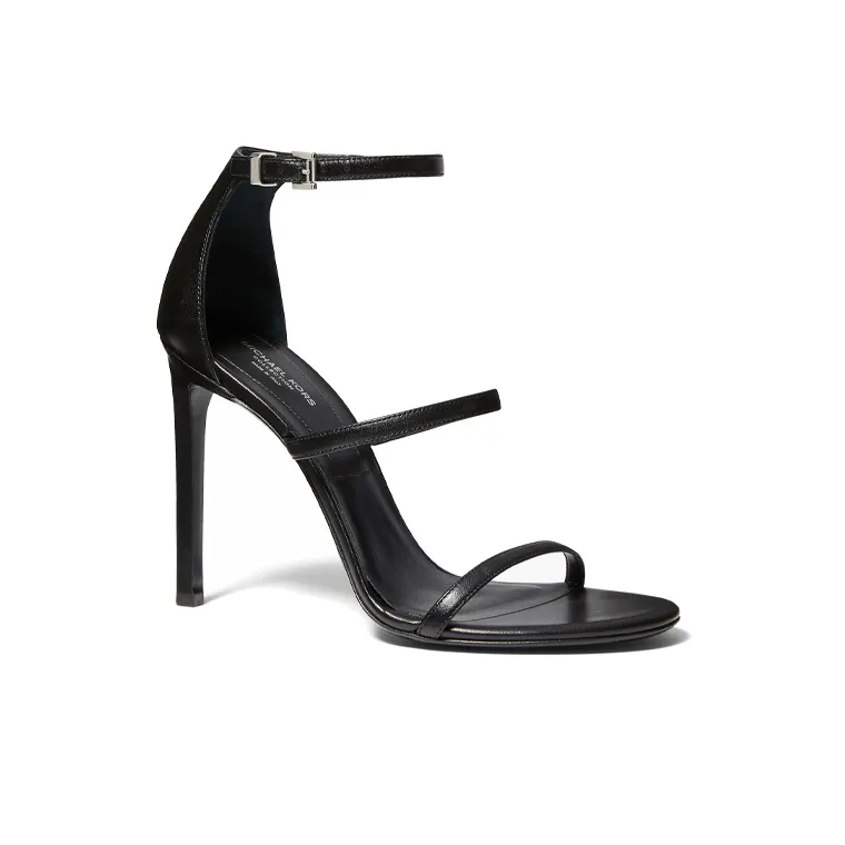 MICHAEL KORS Nadege Strap Sandals Women's Black-1