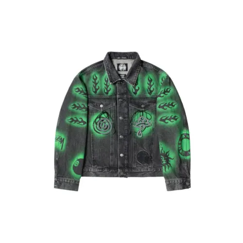 Dries Van Noten X Stussy Denim Jackets Men