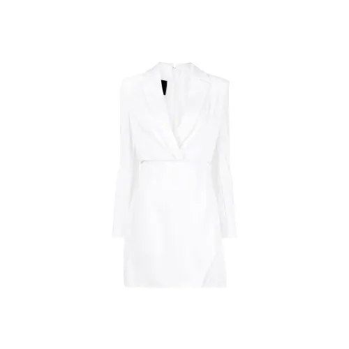 PINKO Long-Sleeved Dresses Women's White