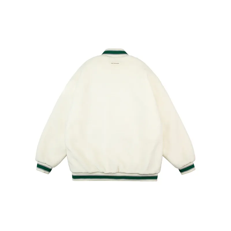 OLRIK Winter Velvet feel Coat Unisex-8