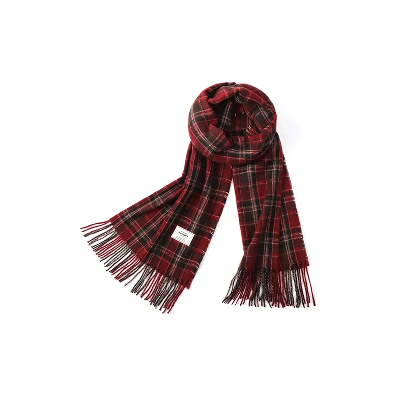 FREE RABBITⅡ Polyester Knit Scarves Unisex-5