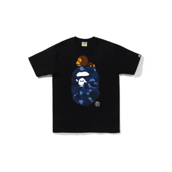 A BATHING APE Color Camo Milo On Big Ape Tee FW22