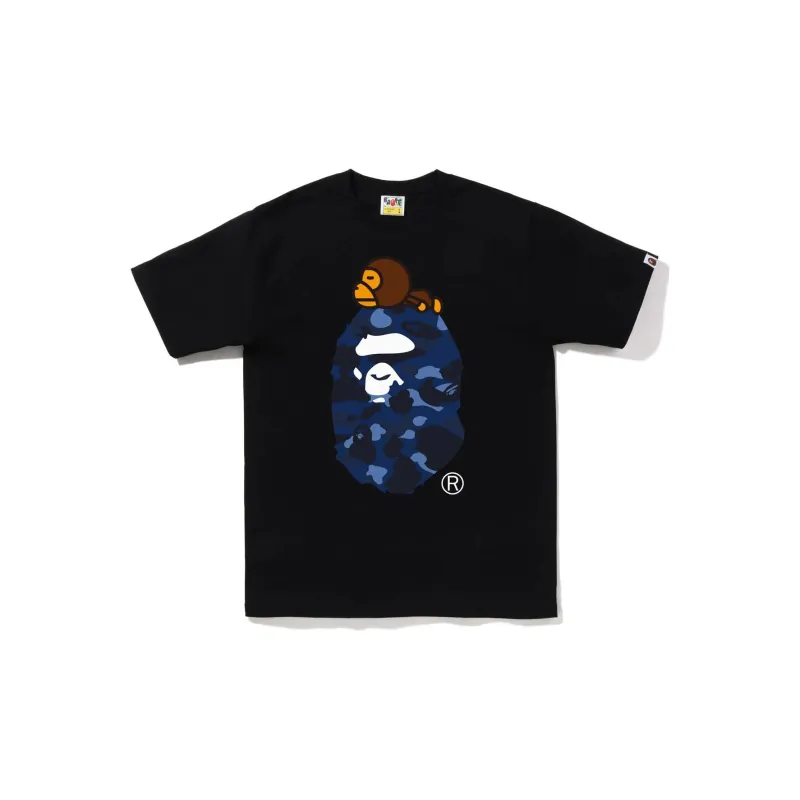 Bape Color Camo Milo On Big Ape Tee FW22-0