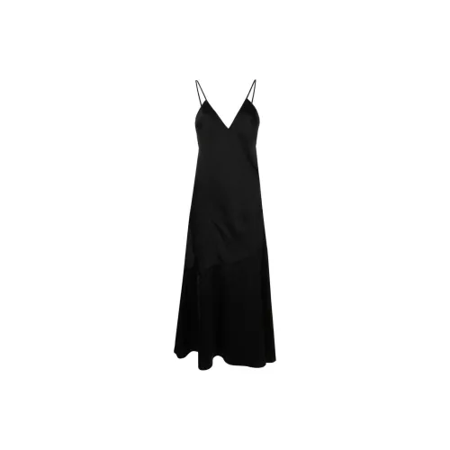 JIL SANDER Satin-finish Slip Dress