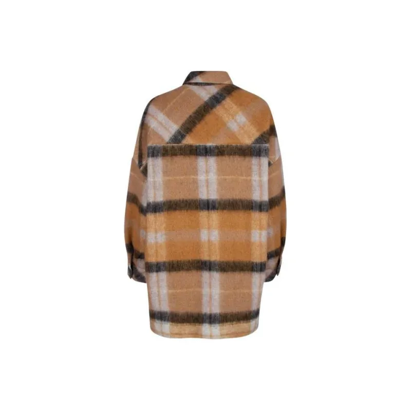 IRO NIGHT Aponi Oversized Checked Jacket-1