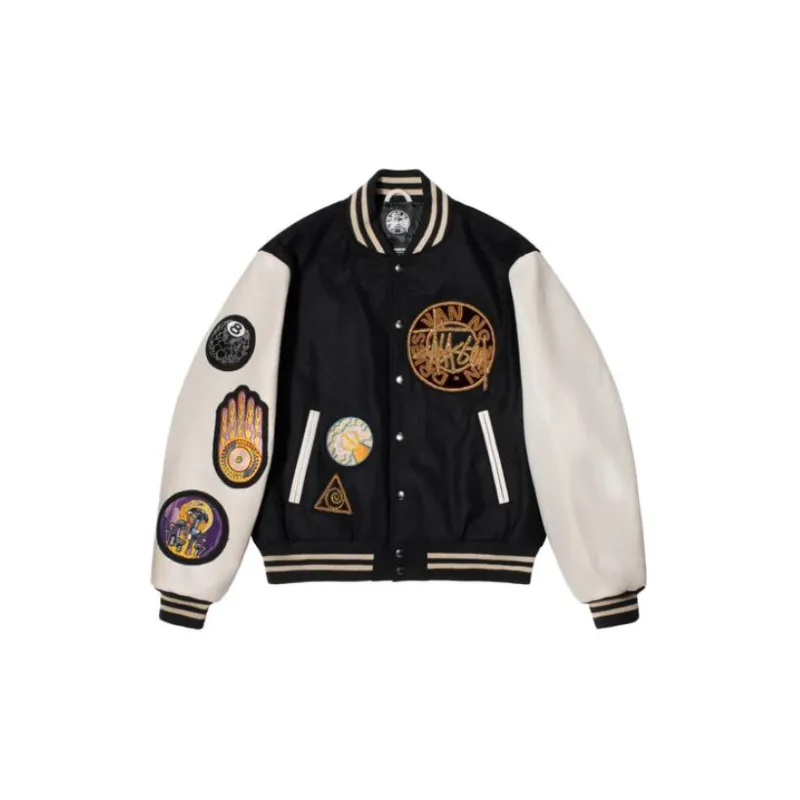 Stussy X Dries Van Noten Varsity Jacket - Cheap Rcj Jordan Outlet