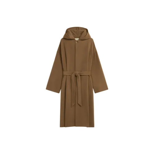 CELINE Velvet Jackets Women's Camel