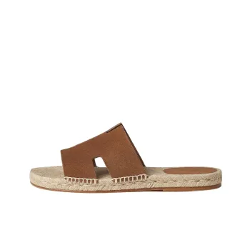 HERMES Antigua Slide Slippers Men's Brown