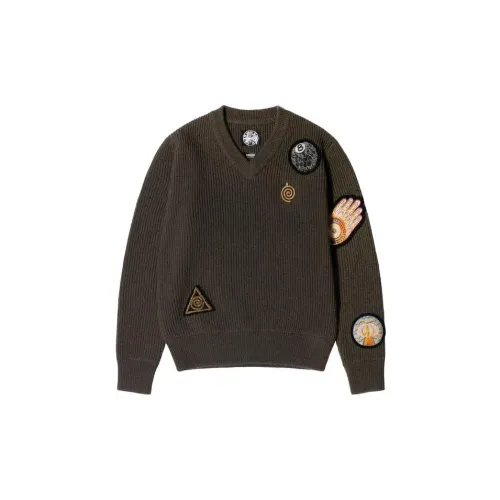 Dries Van Noten X Stussy Sweaters Unisex Brown