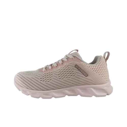 361° Running Shoes Women's Low-Top Transparent Pink