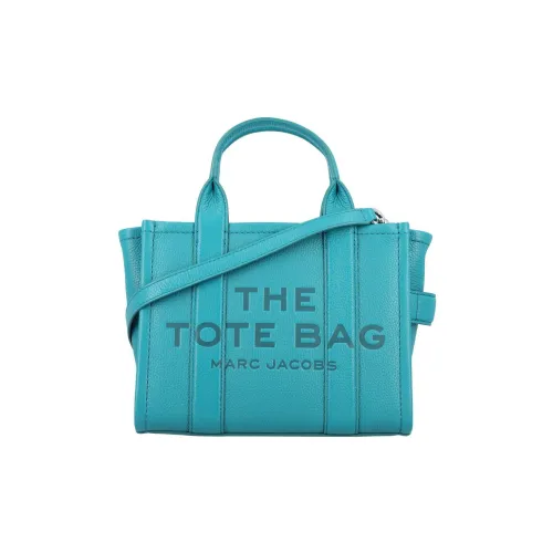 MARC JACOBS Calfskin Tote Bag Shopping Bag Shoulder Bag Crossbody Bag Handbag Mini Women's Blue