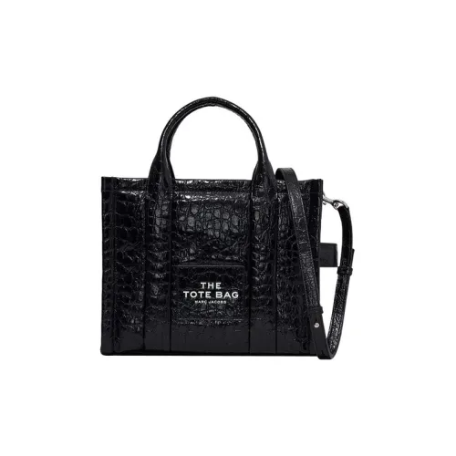 MARC JACOBS The Medium Tote Crocco Black