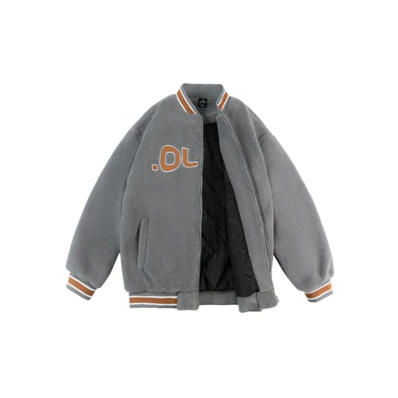 OLRIK Winter Velvet feel Coat Unisex-4